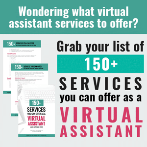 Virtual Assistant Possible Services