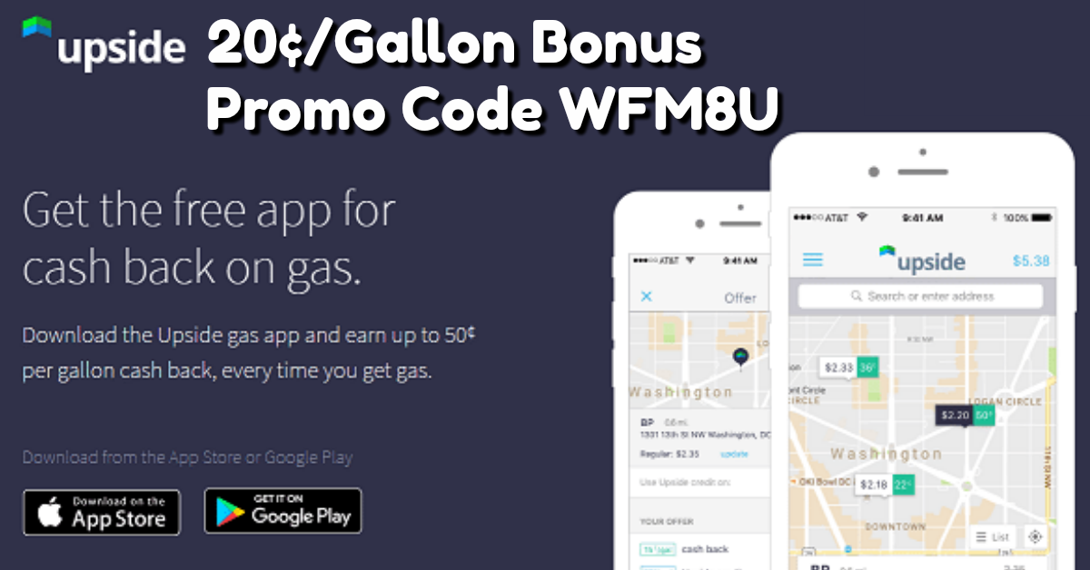 Getupside Promo Code Wfm8u Gives You A 20 Gallon Bonus - new roblox promo code august 2019 earn free by doing nothing no