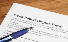 credit dispute form