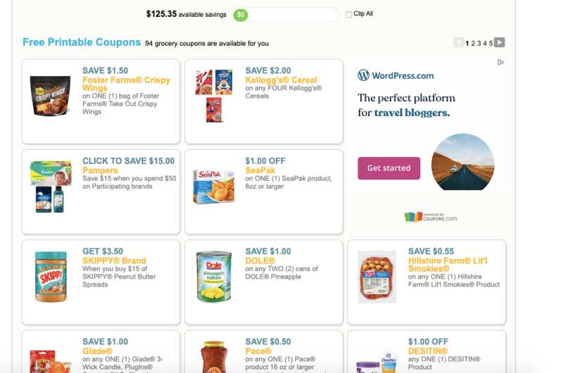 2020 Panel Review - Coupons