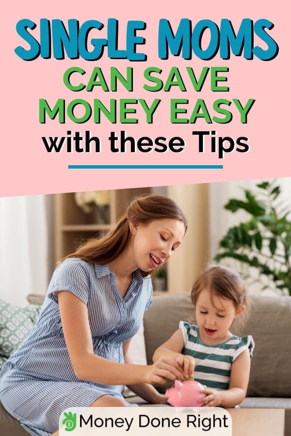 Being a single mom is difficult however there are different ways to lessen the burden they carry. Money-wise, here are amazing money saving tips for single moms. #singlemomtips #mommoneysavingtips
