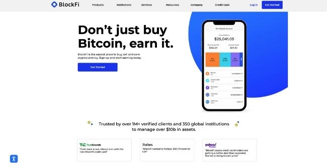 BlockFi Crypto Interest Account