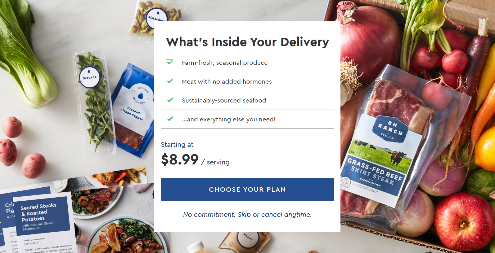blue apron coupon for existing customer