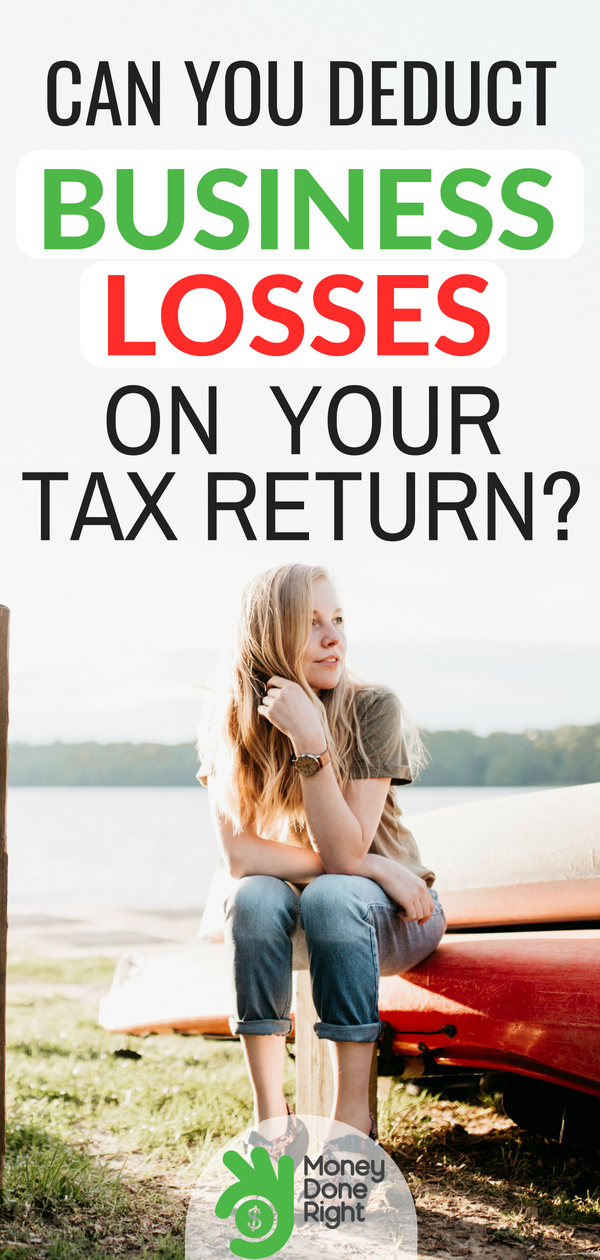 Claiming a business loss on taxes: From Schedule C losses to Hobby Loss Rules, here's everything you need to know about claiming a business loss on your personal taxes. | #taxes #personalfinance #entrepreneur #startabusiness #businessloss #financialadvice