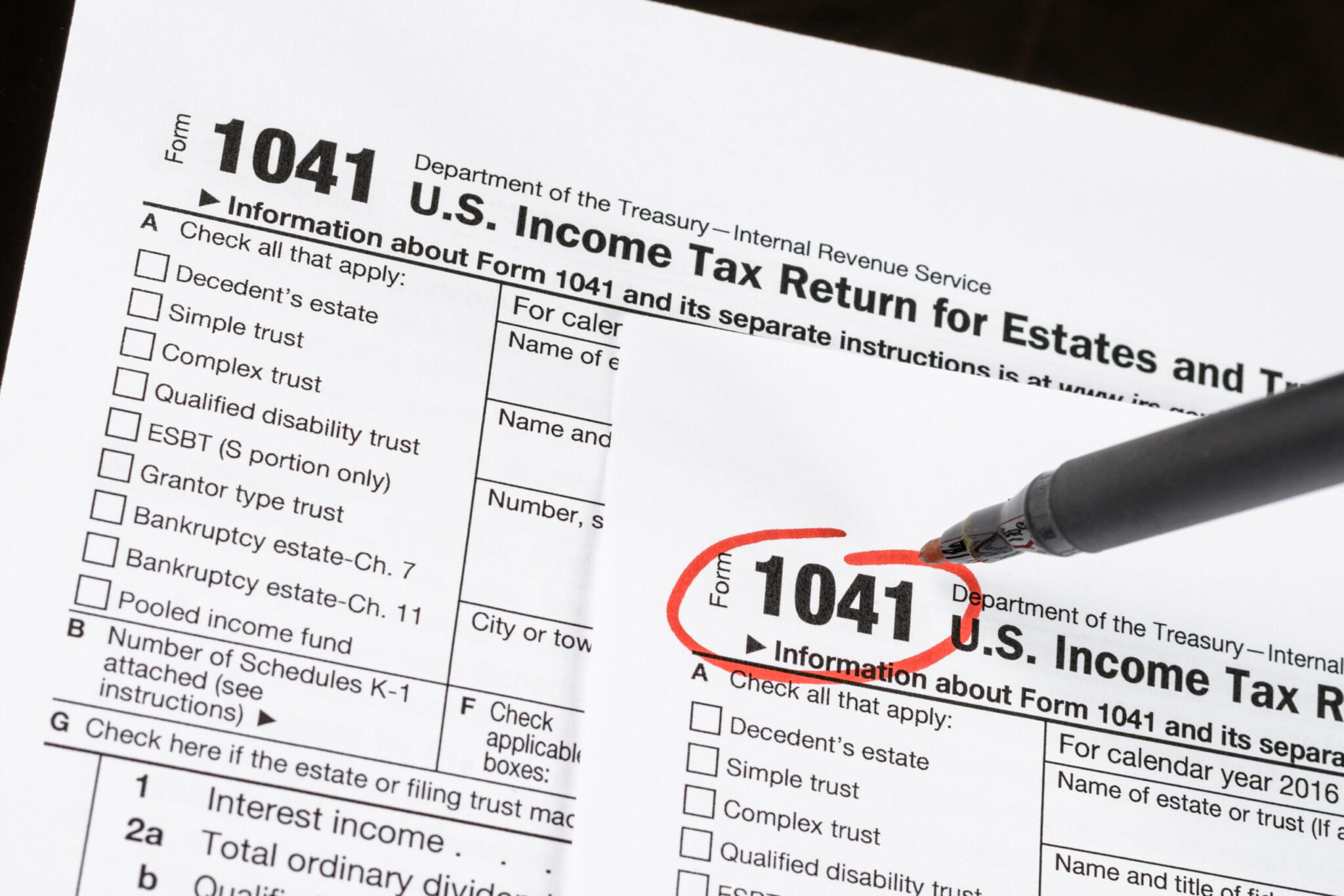 IRS Form 1041: Comprehensive Guide to Trust and Estate Taxes