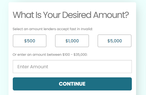 FastLoanDirect Step1