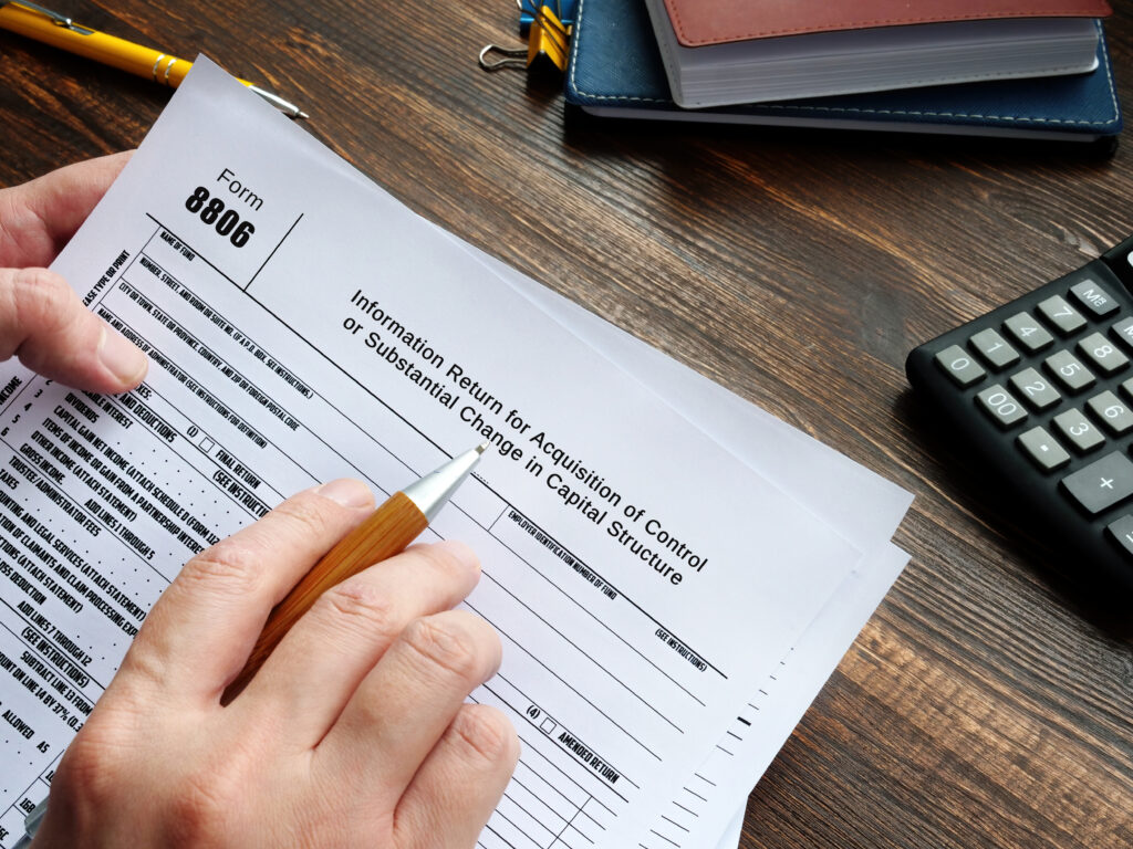 Form 8806