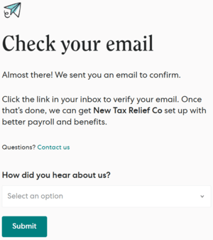 Gusto Check Your Email