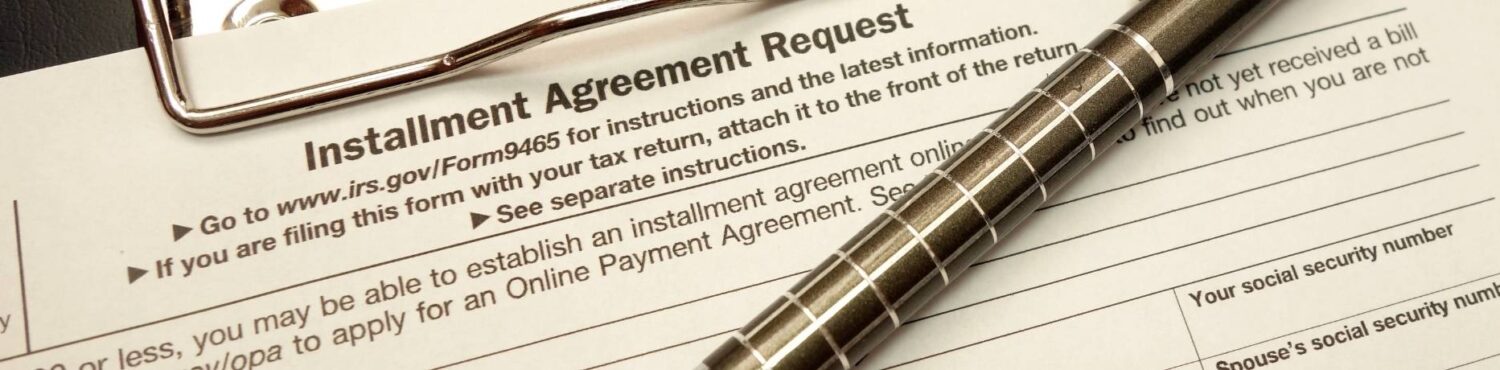 Installment Agreement