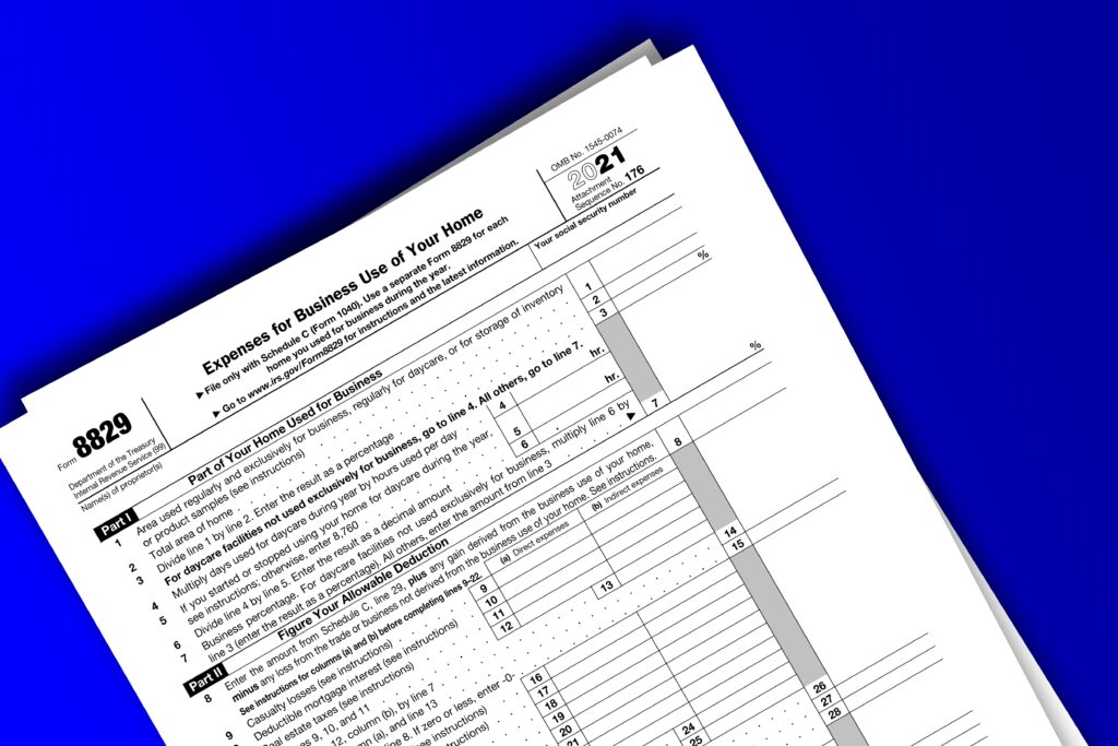 Preparing IRS Form 8829