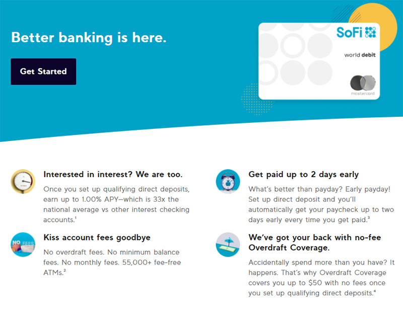 SoFi Bank Accounts