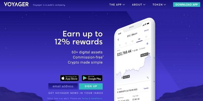 Voyager Crypto Interest Account