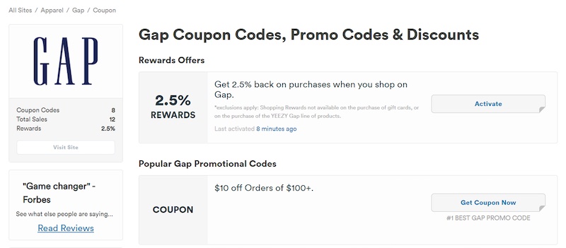 capital one shopping coupon codes