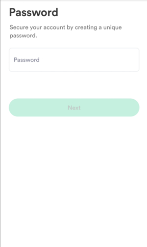 chime sign up password