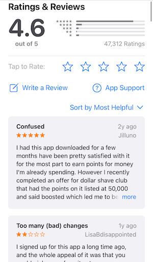 drop review apple app store