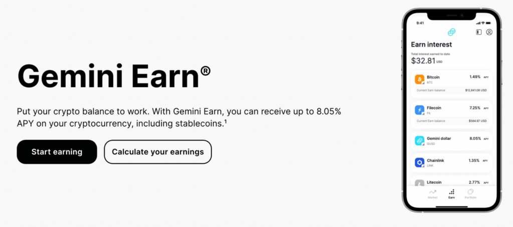 gemini earn