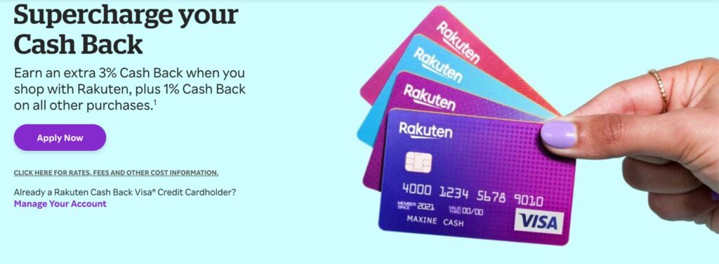 rakuten-cash-back-visa-credit-card