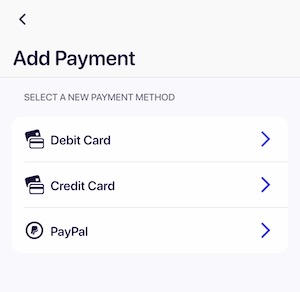 slide add payment option
