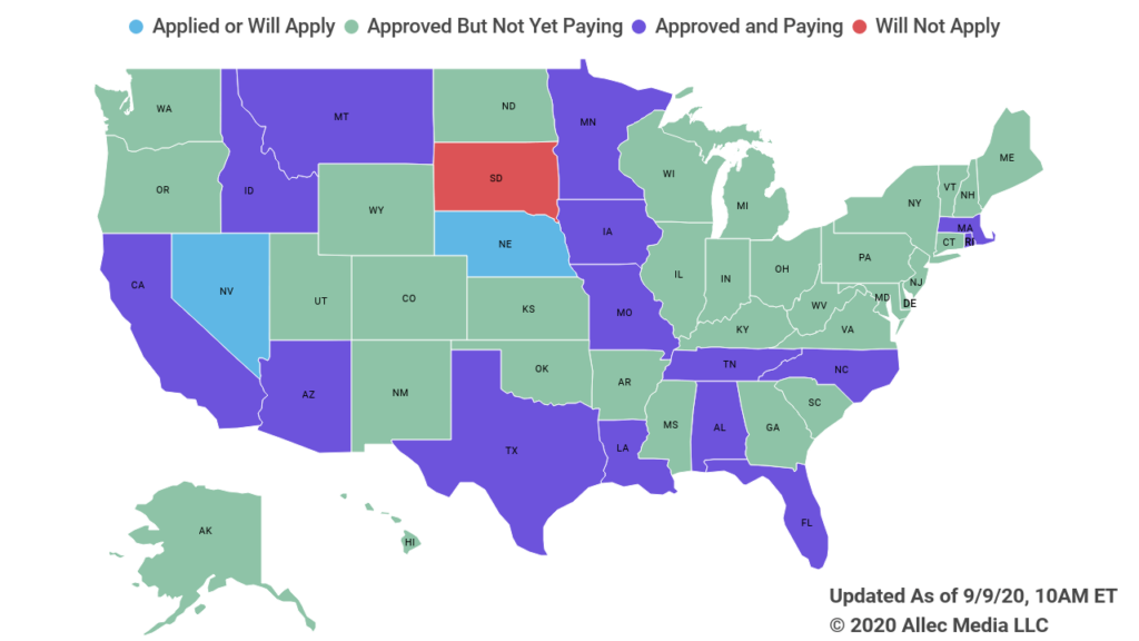 state unemployment memorandum daily update