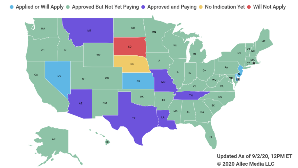 state unemployment memorandum daily update