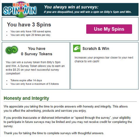 Surveys for Money InboxDollars - Spin and Win