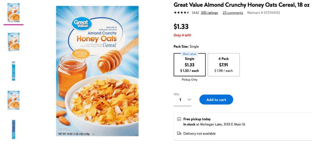 walmart store brands